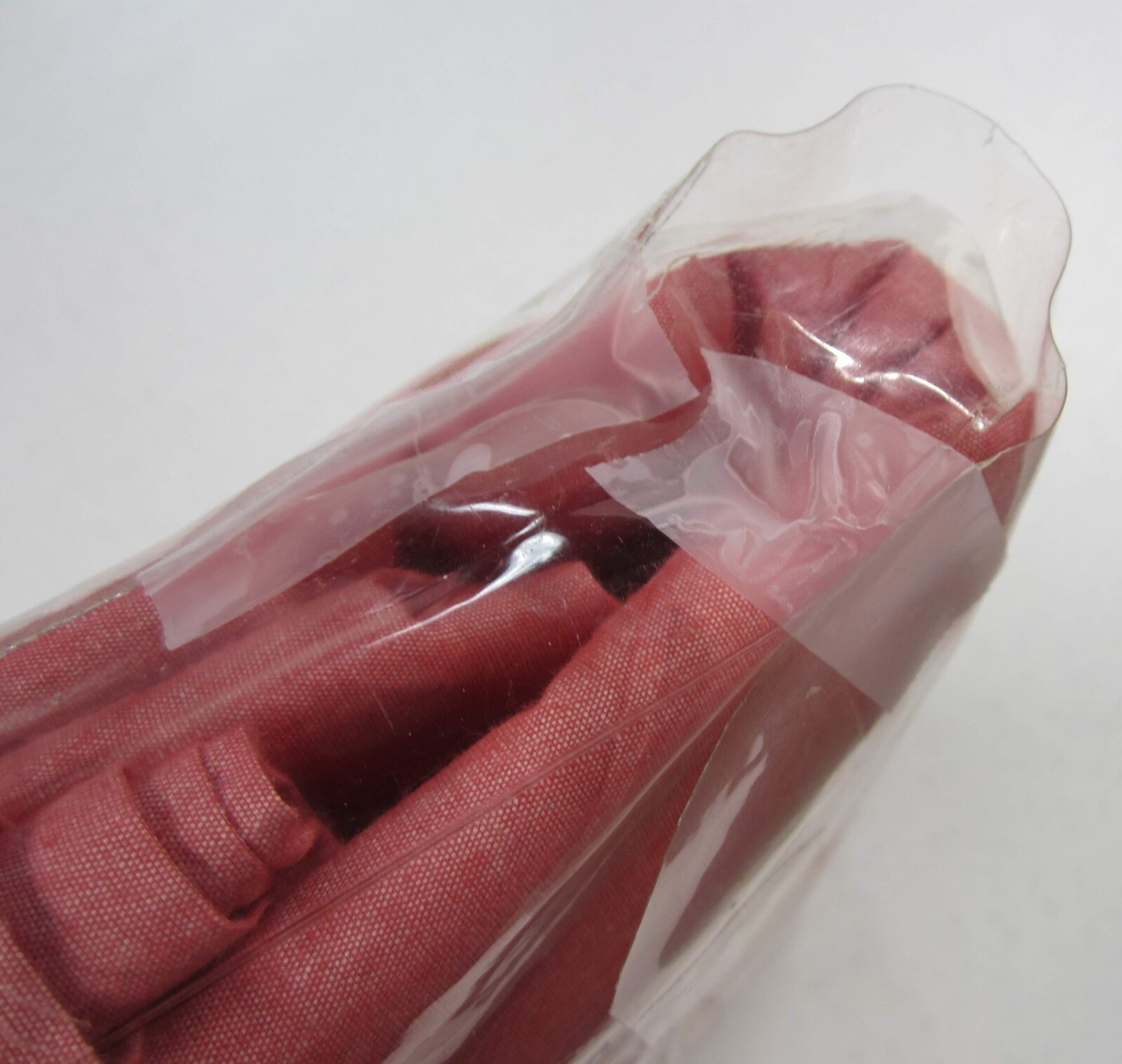 Pottery Barn Kids Red Chambray Percale Twin Duvet