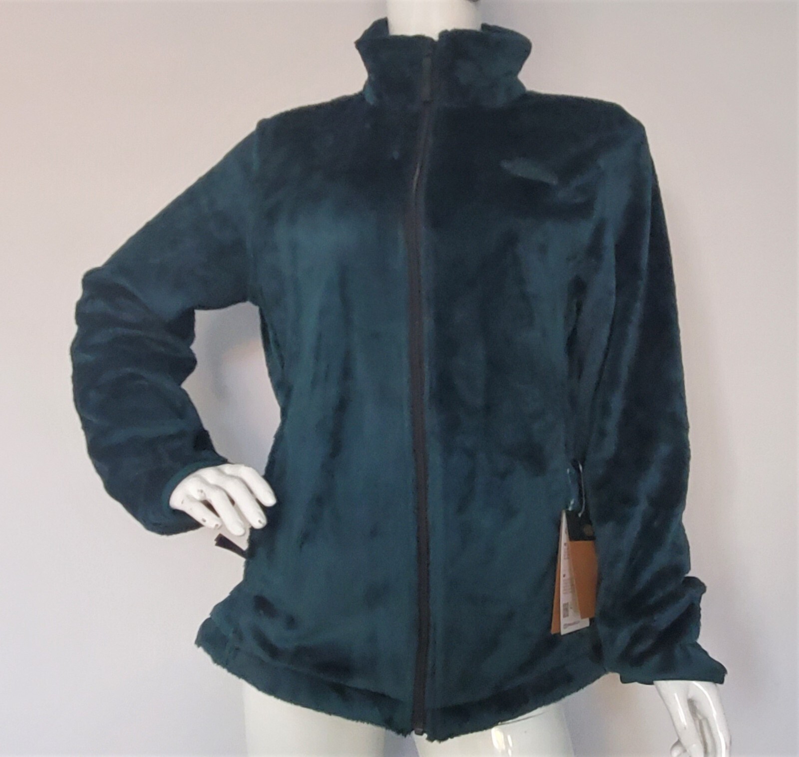 ЖЕНСКАЯ ФЛИСОВАЯ КУРТКА НА МОЛНИИ THE NORTH FACE WOMEN OSITO PONDEROSA GREEN sz MEDIUM