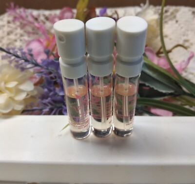 Vera Wang LOVESTRUCK EDP PERFUME SAMPLE SPRAY LOT 0.05 fl.oz. X3