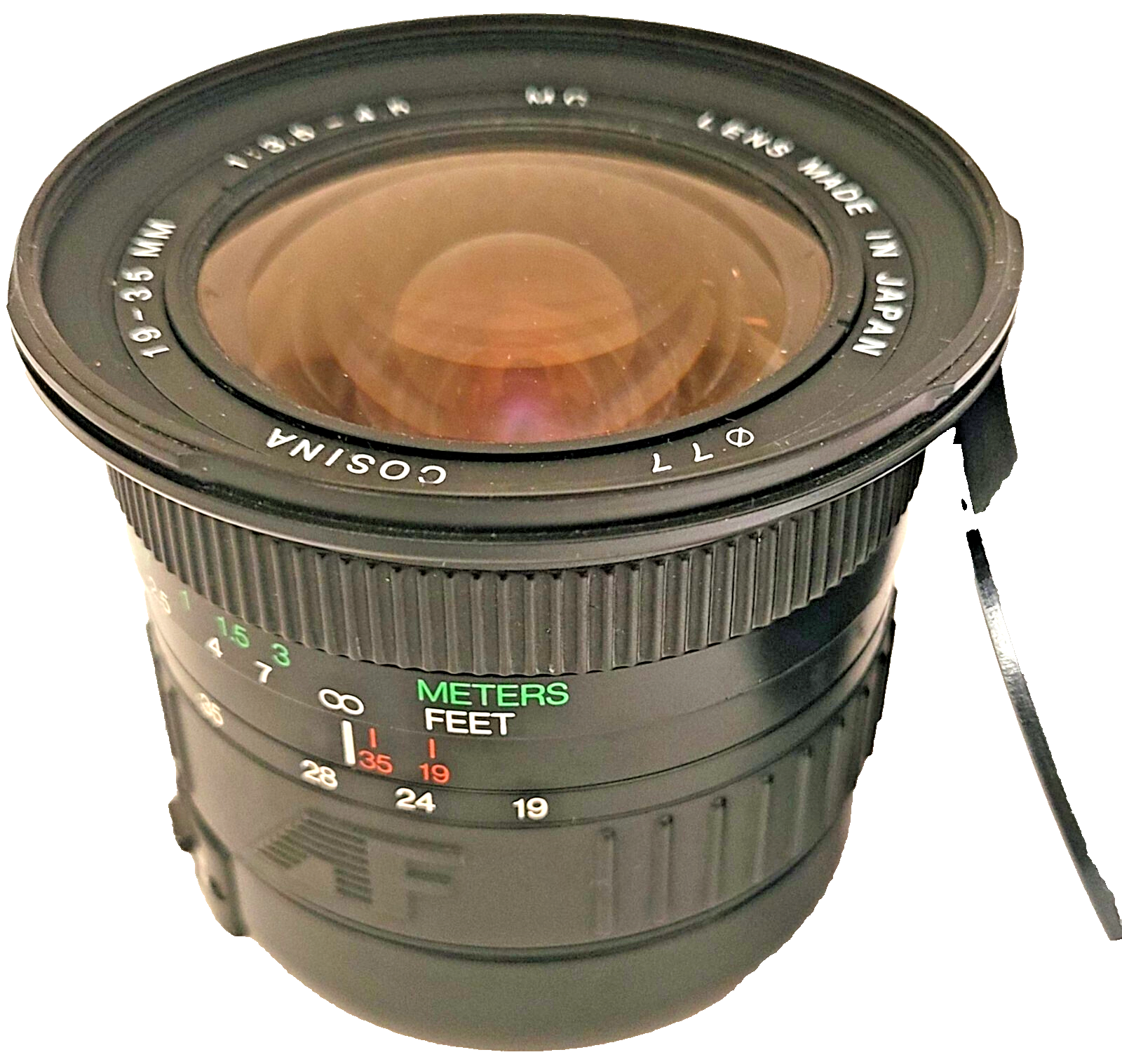 COSINA 19-35mm 1:3.5-4.5 MC canon用 #122 COSINA 19-35mm 1:3.5-4.5 MC canon用 #122 - メルカリ