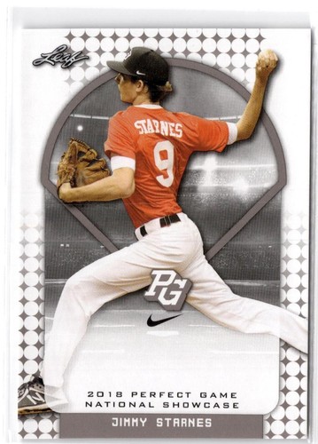 2018 Leaf Perfect Game National Showcase - Jimmy Starnes #167