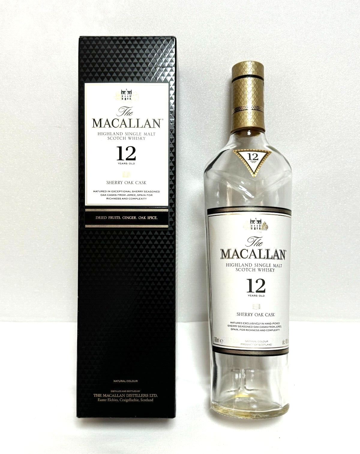 【新品未開封】Macallan 12Year OldSherryOak Cask Macallan 12 Year Old Sherry Oak Cask - The Whisky Shop - San