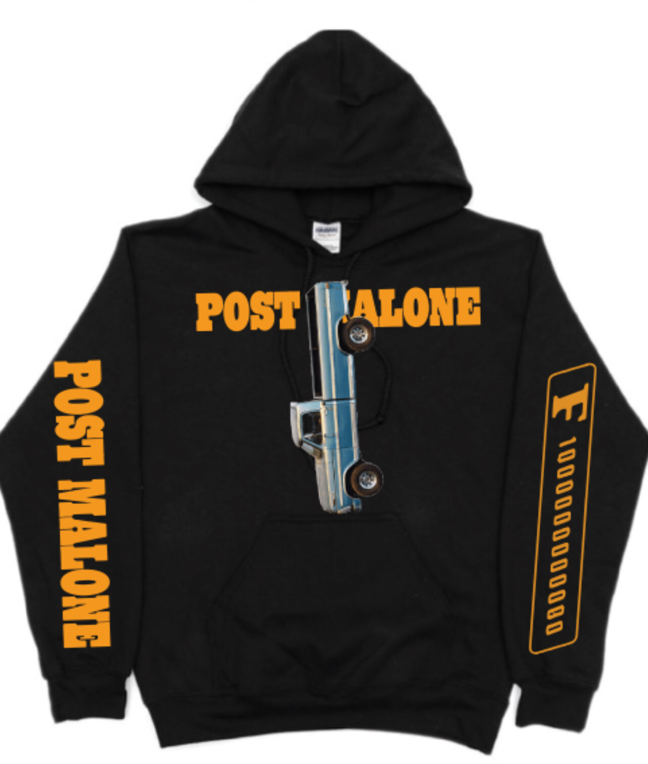 Post Malone F 1 Trillion Pick Up Truck Pullover Hoodie Post Malone F 1 Trillion Pick Up Truck Pullover Hoodie