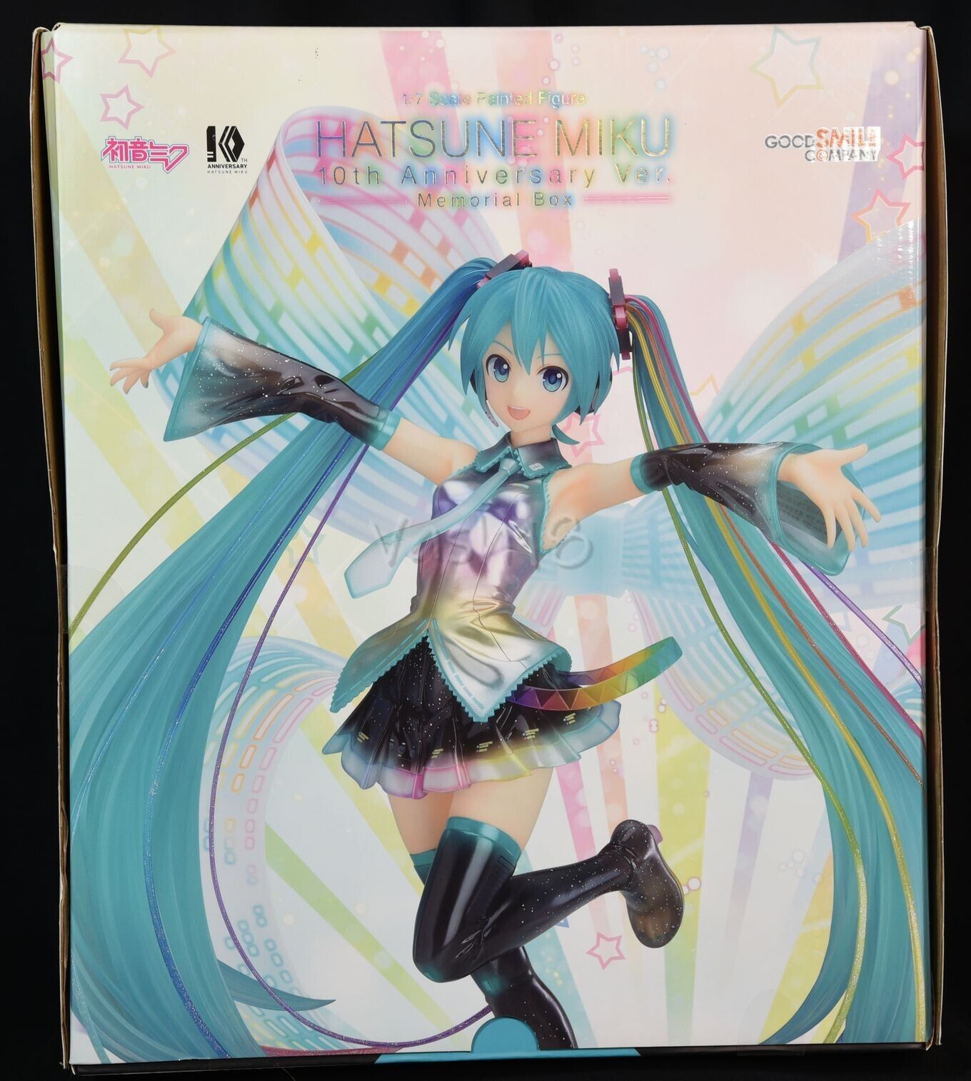 Hatsune Miku 1/7 10th Anniversary Ver MEMORIAL BOX Vocaloid Hatsune Miku 1/7 10th Anniversary Ver MEMORIAL BOX Vocaloid