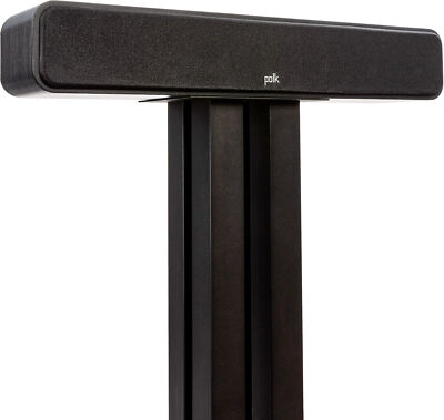 Polk Sig Elite ES35 black slim center channel speaker