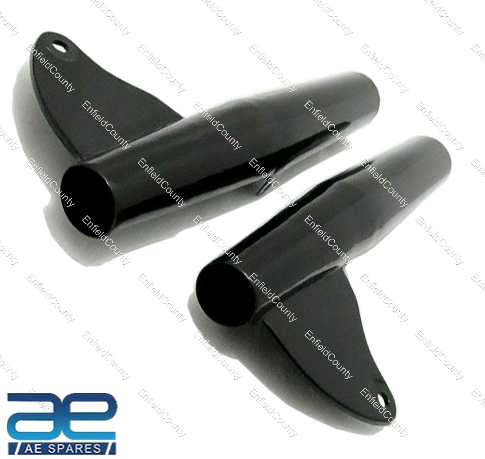 HEADLIGHT BRACKETS PAIR FOR BSA M20 M21 B31 B32 B33 B34 A7 A10  