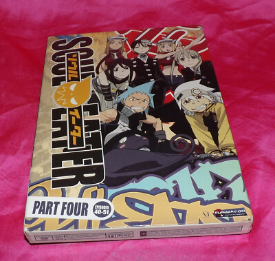   SOUL EATER PART 4 FOUR ~ 2 DISC DVD SET ~ EPISODES 40 - 51