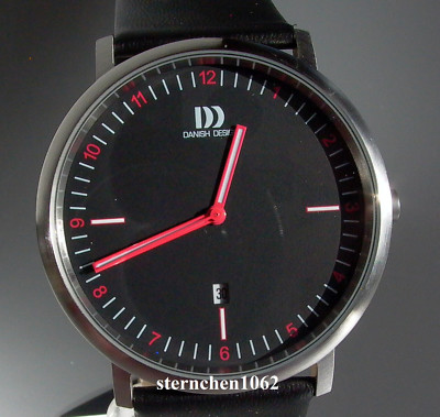 Danish Design * Herrenuhr * Ref. 3314466 * Stahl * Lederband * Quarz 