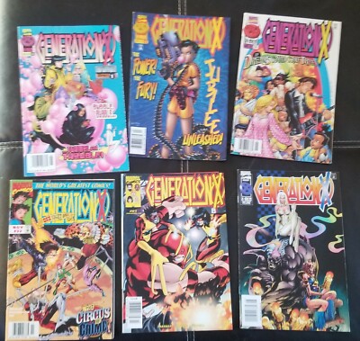 Generation X Comics Lot Of 6
