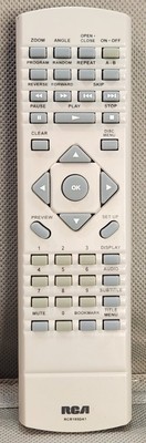 RCA DVD Remote Control RCR195DA1 Tested Used