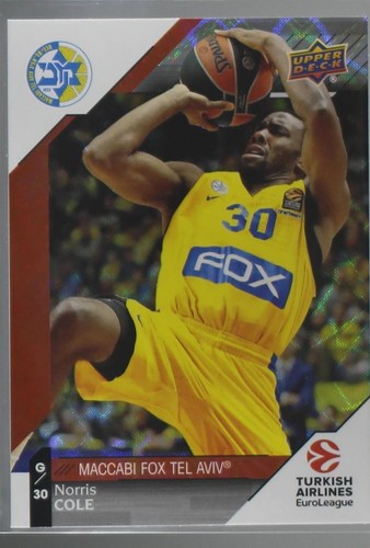 2017-18 Upper Deck Euroleague - Norris Cole #30