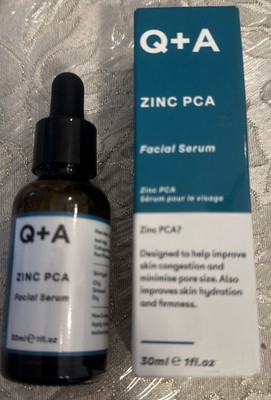 Q+A Zinc PCA - facial serum, 30 mm 1oz Free Shipping