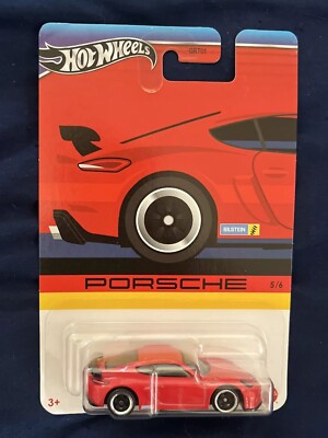 HOT WHEELS PORSCHE SERIES 5/6 PORSCHE 718 CAYMAN GT4