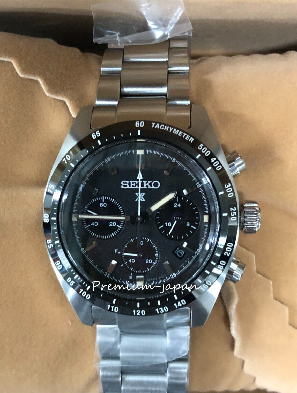 SEIKO SBDL091 [PROSPEX SPEEDTIMER Solar Chronograph] Japan Domestic New