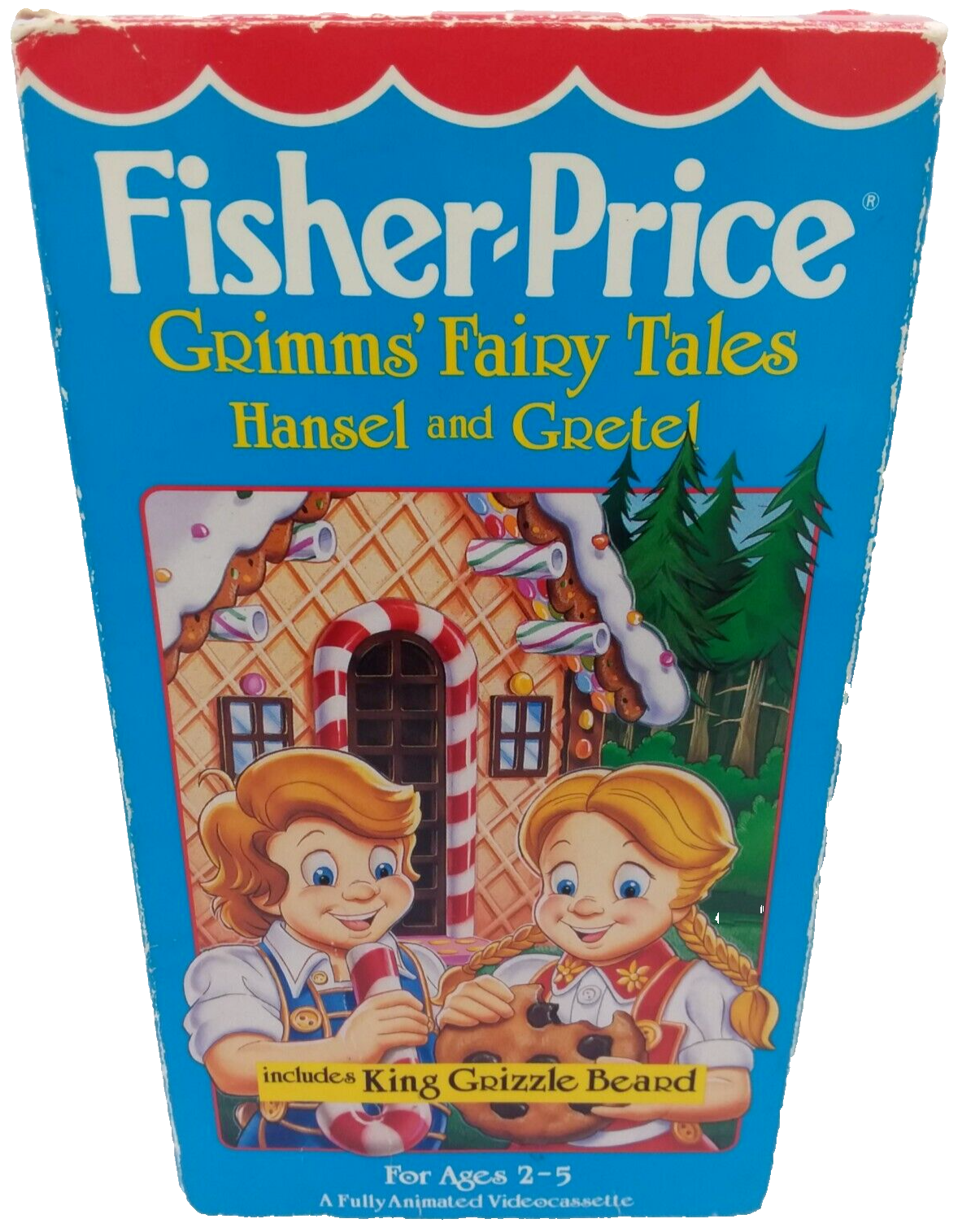 FREE MOGUL STYLE　VHS Fisher Price Grimms Fairy Tales Hansel and Gretel King