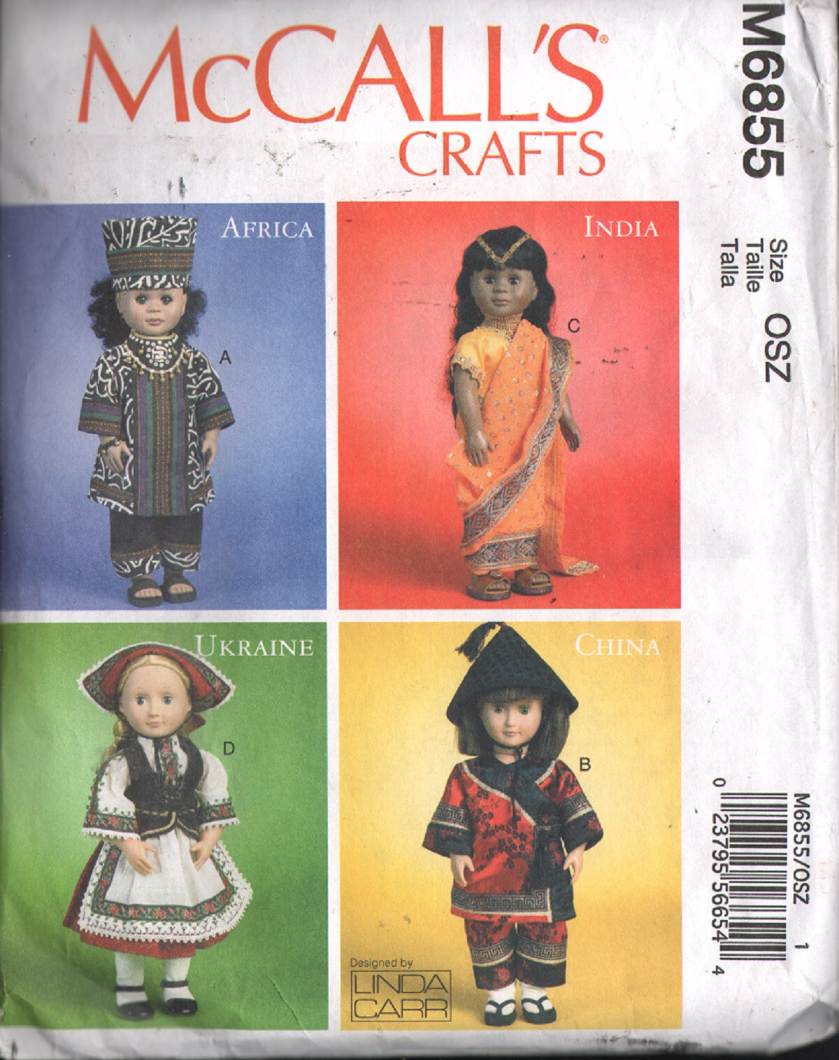 Mccall's Pattern M6855 Clothes 18