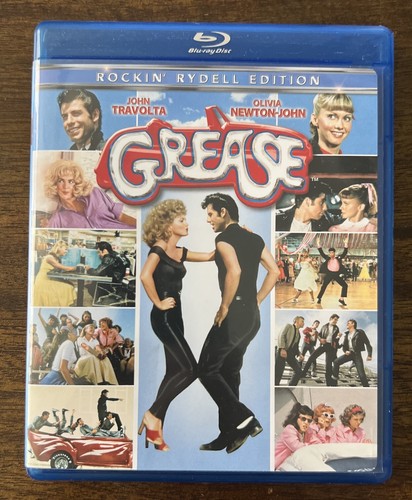 Grease DVD Blue Ray Rockin' Rydell Edition John Travolta