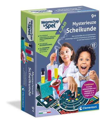 Clementoni Science & Game Lab Mysterious Chemistry, Science Laboratory, Experime