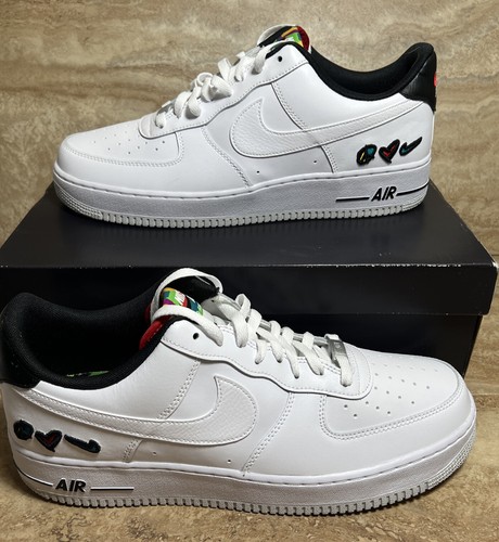 スニーカー Nike Air Force 1 Low '07 LV8 3 Peace, Love, Swoosh Nike Air Force 1 '07 LV8 3 Peace Love Nike for Sale