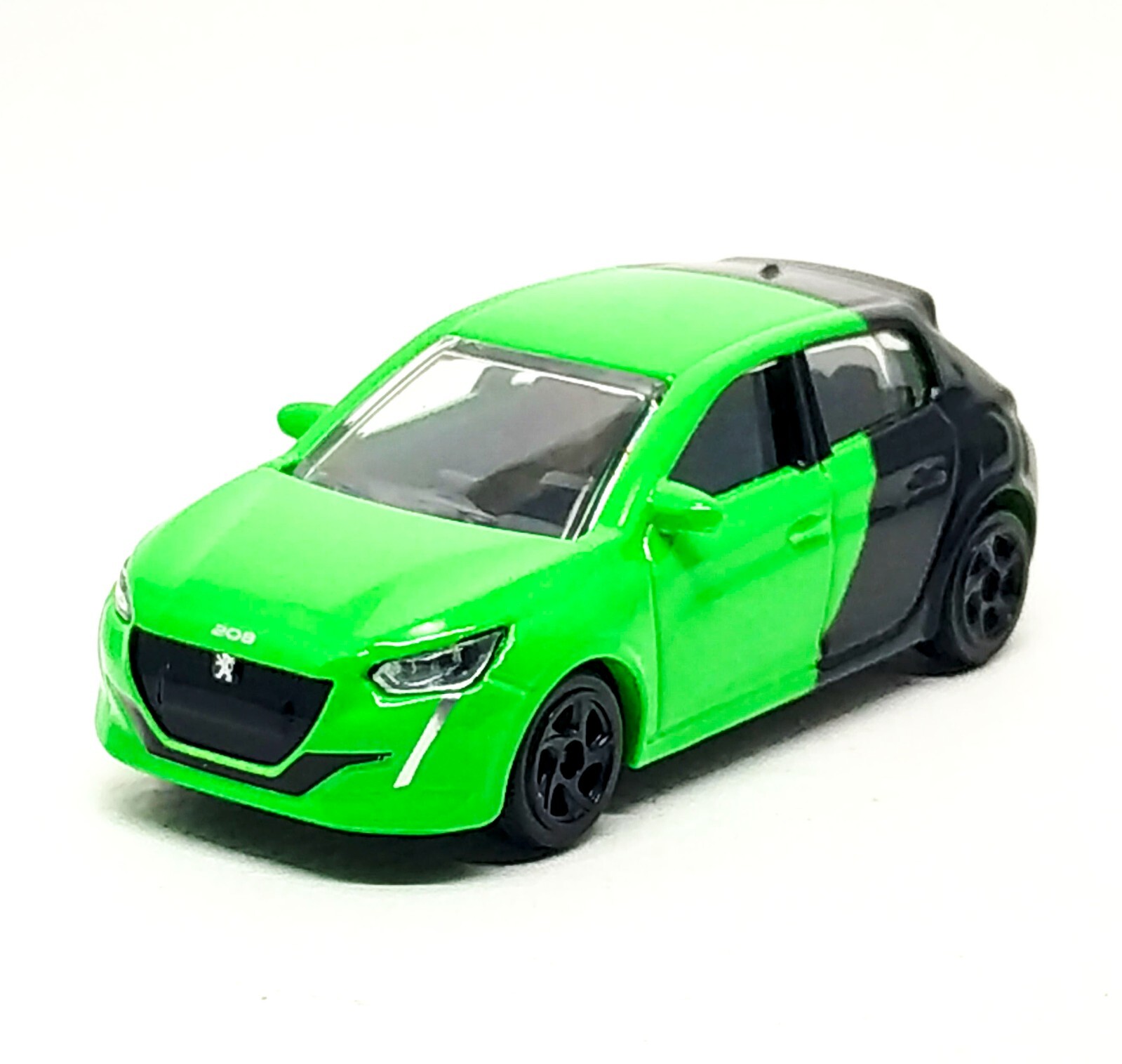 Majorette Peugeot 208 Green / Black - 1:55 (3
