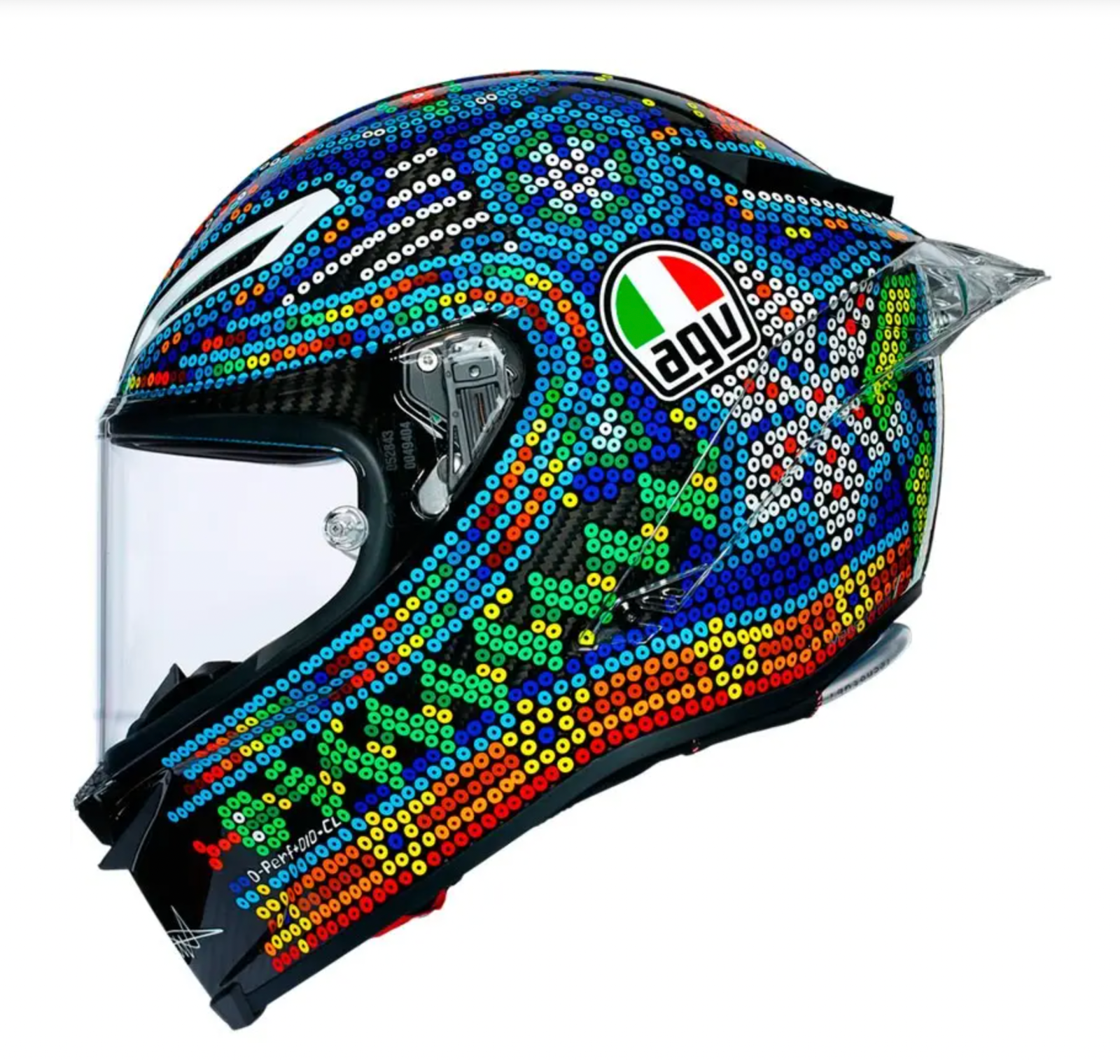 AGV Pista GP R Rossi Winter Test Limited Ed. Helmet. Size ML AND