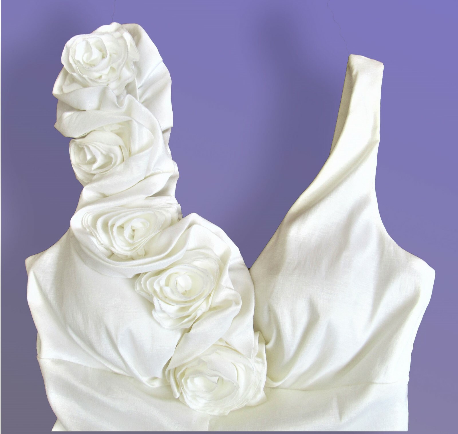 Xscape White Formal Dress