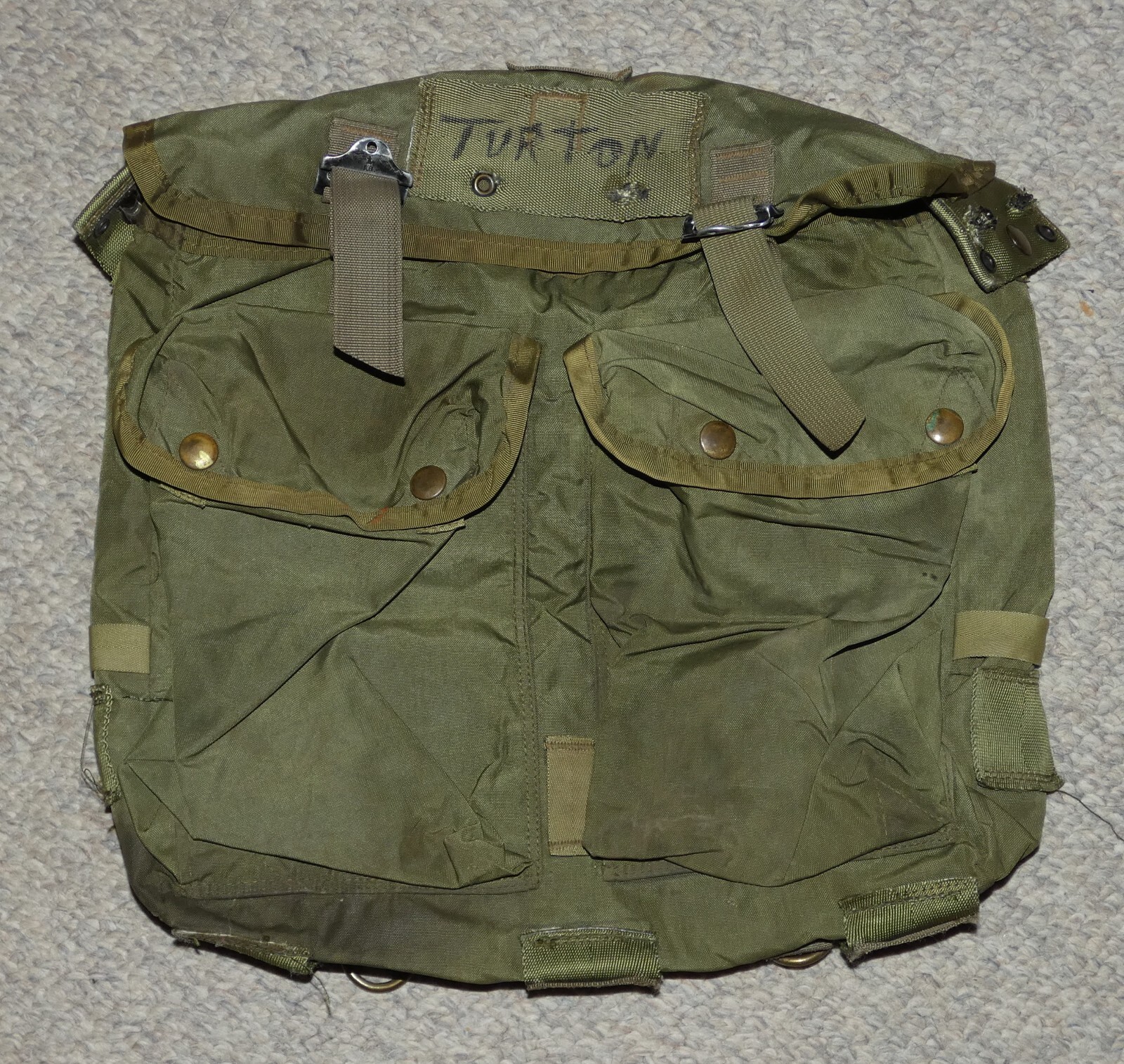 RARE Vietnam War US Marine Corps OG Nylon M1967 Combat Field
