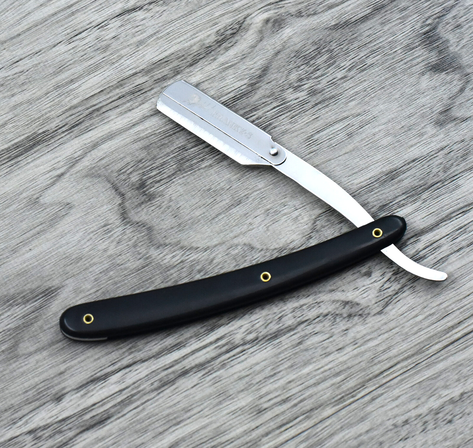 Barber Cut Throat Straight Razor Beard Shaving Knife Stainless Steel