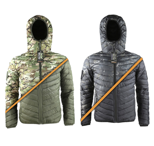 Kombat UK Xenon Quilted Jacket Reversible Camouflage Recon Tactical