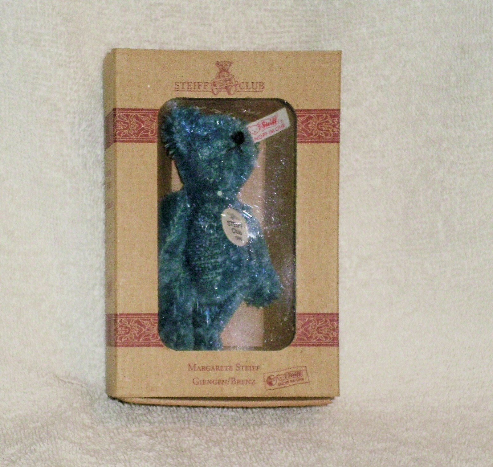 STEIFF CLUB GIFT BLUE BEAR 1998/99 4 INCH | eBay