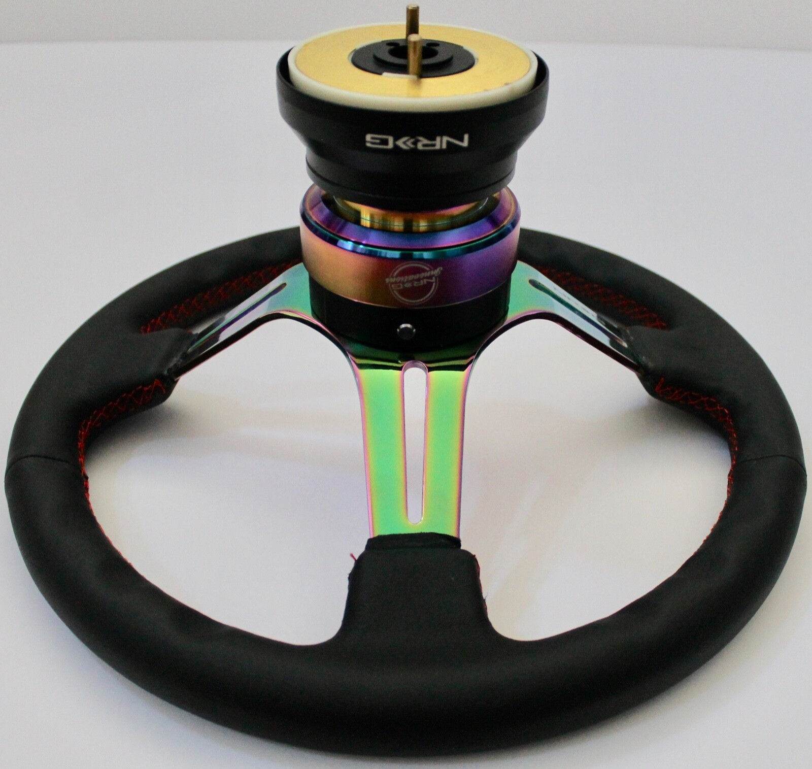 その他 SIMAREA HUB + STEERING WHEEL Amazon.com: NRG SRK-140H Black Steering Wheel Short Hub