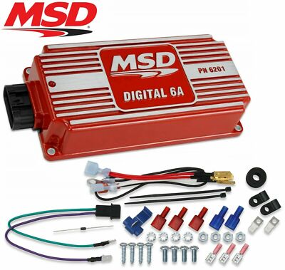 MSD 6201 High Output 6A Digital Ignition Box Multi Spark Control System CDI 12V