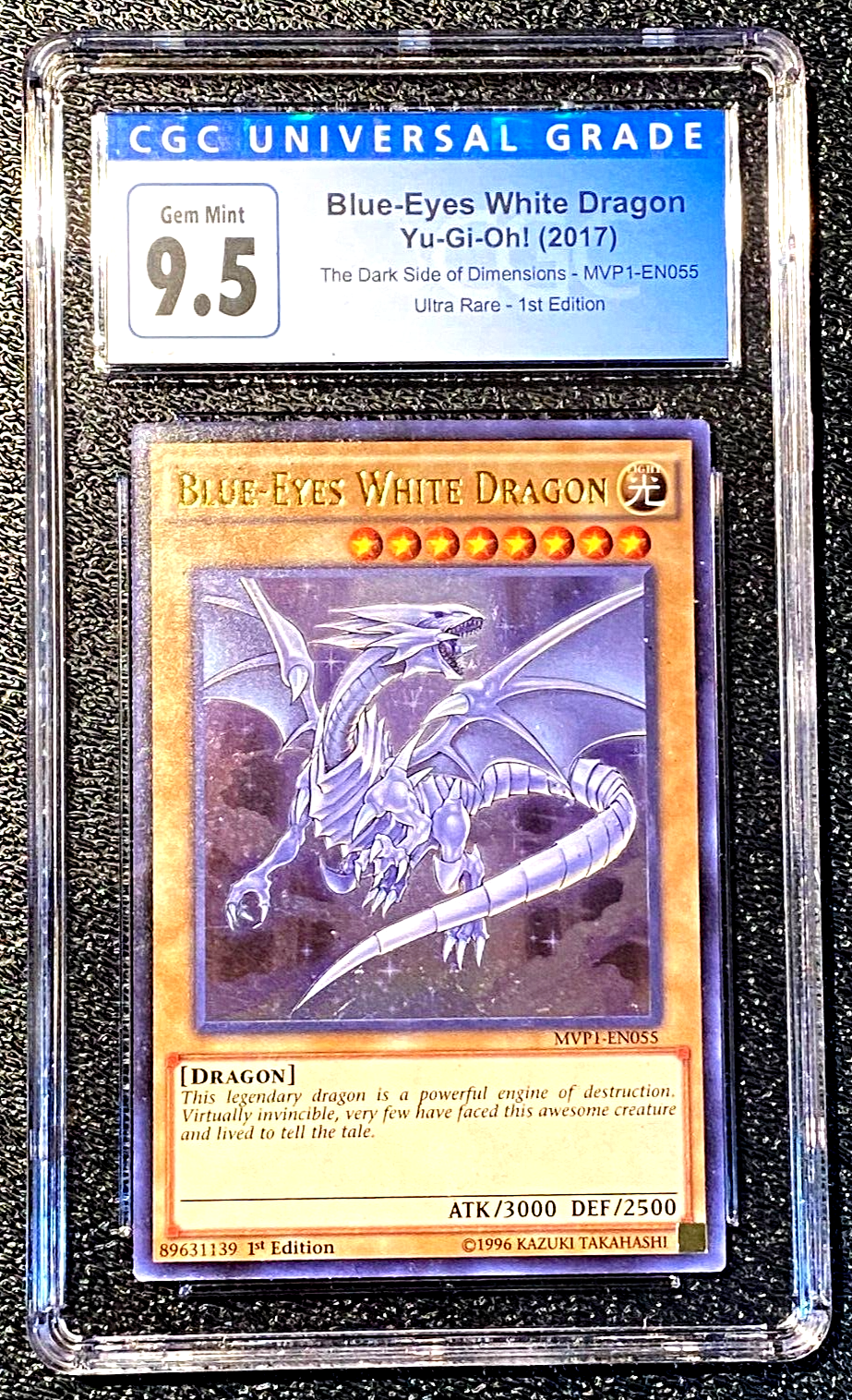遊戯王 - 超希少！青眼の白龍 DDS 鑑定品 9.5 完全美品級！ 超希少！青眼の白龍 DDS 鑑定品 9.5 完全美品級！
