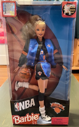Vintage 1998 Mattel NBA NY Knicks Barbie Doll New In Box. | eBay