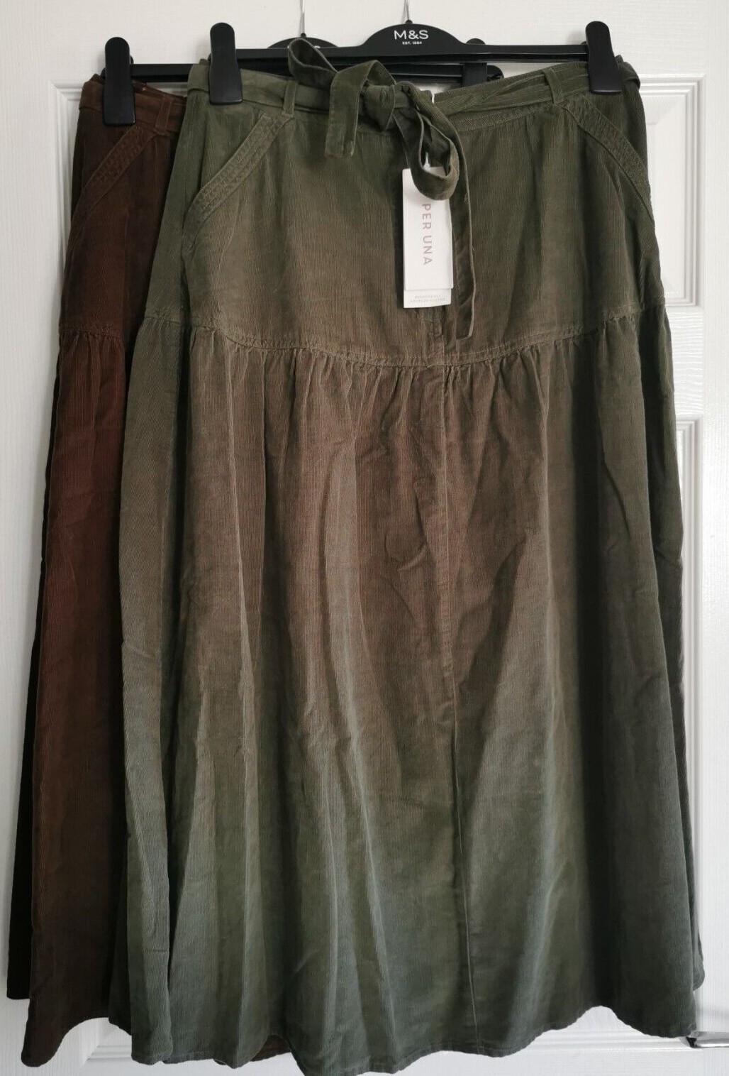 【PORTERNA】Norden Belted Long Skirt PORTERNA】Norden Belted Long Skirt (PORTERNA/スカート