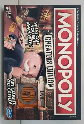 MONOPOLY CHEATERS Edition Complete Excellent Board Game