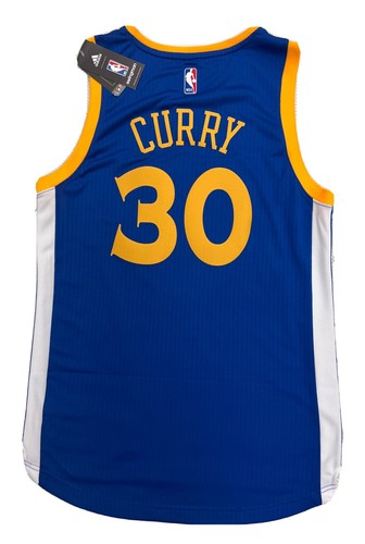 New Stephen Curry Mens Small Blue Golden State Warriors