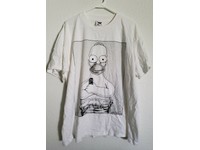Jacke The Simpsons Homer Couch beige M XL Cartoon Kapuzenjacke Hoody