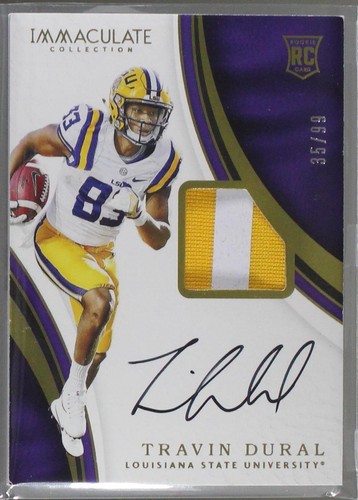 2017 Panini Immaculate Collection Collegiate Travin Dural #154