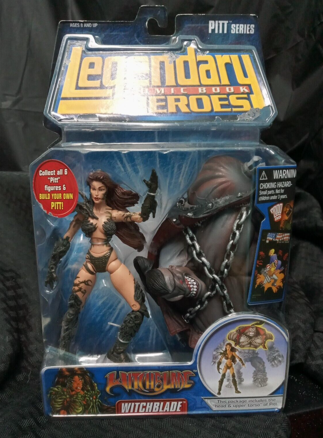 Legendary Comic Book Heroes WITCHBLADE Action Figure Pitt
