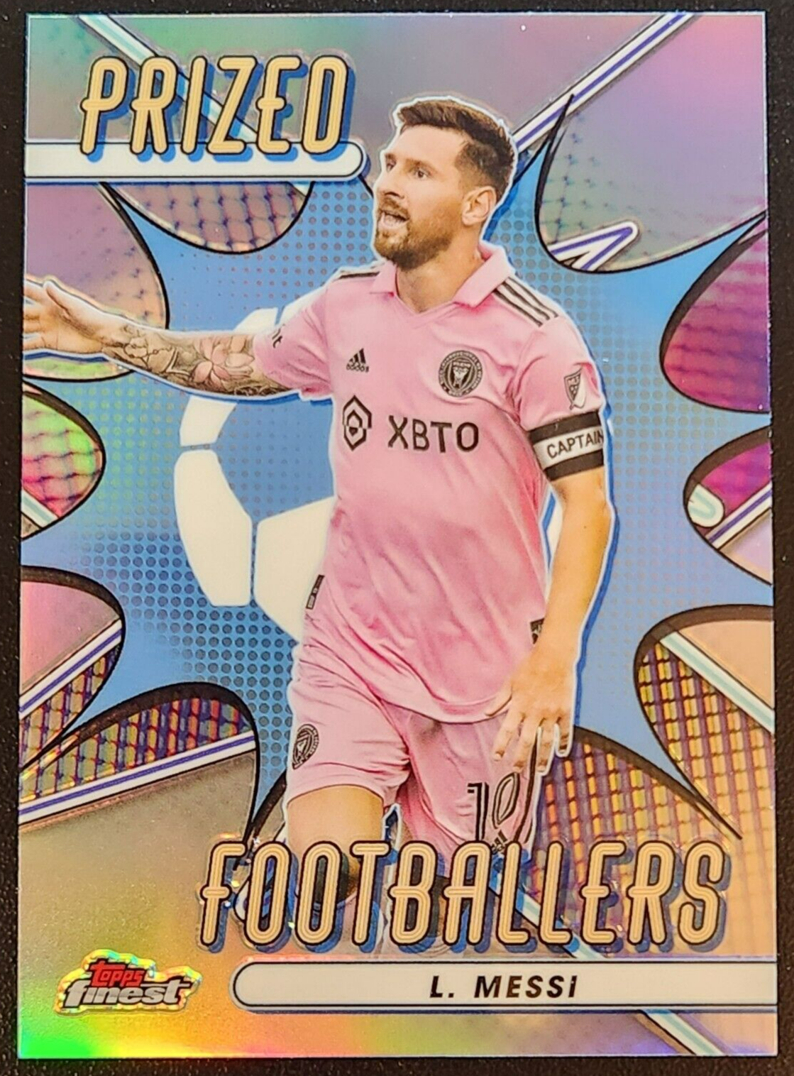 LIONEL MESSI PF-17 2023 Topps Finest MLS Soccer PRIZED LIONEL MESSI PF-17 2023 Topps Finest MLS Soccer PRIZED
