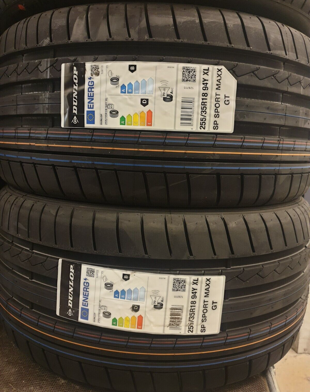 2X NEW DUNLOP SPORTMAXX GT 255/35/18 XL 94Y MO UHP TYRES 255