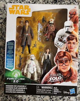 Mission on Vandor-1 4 Pack Force Link 2.0 STAR WARS Solo Movie MIB NEW
