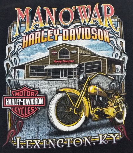 Harley-Davidson Tシャツ L size MADE IN USA Trunk LTD Harley Davidson Full Print T-Shirt Size XL Super