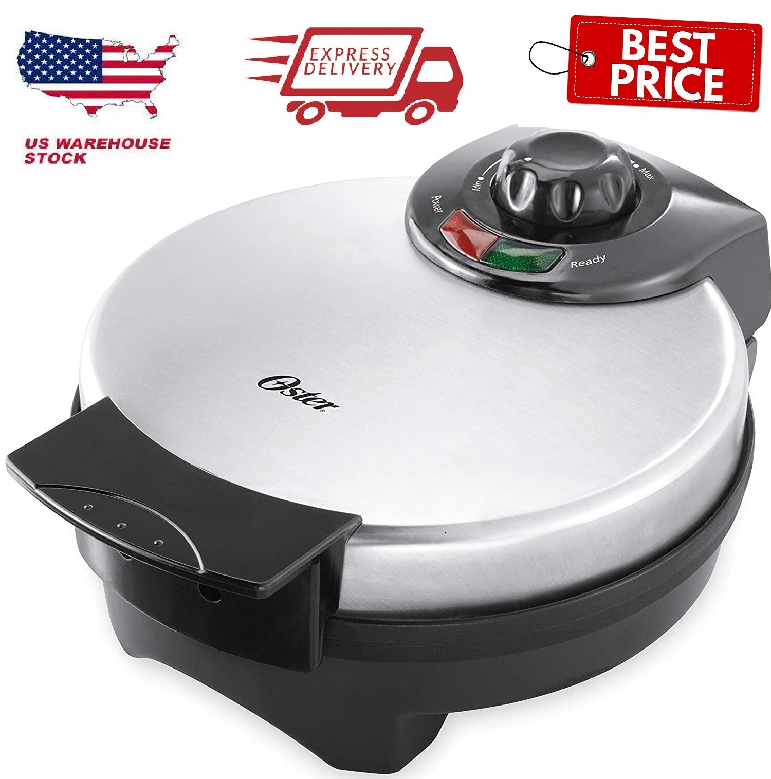 double waffle maker waring