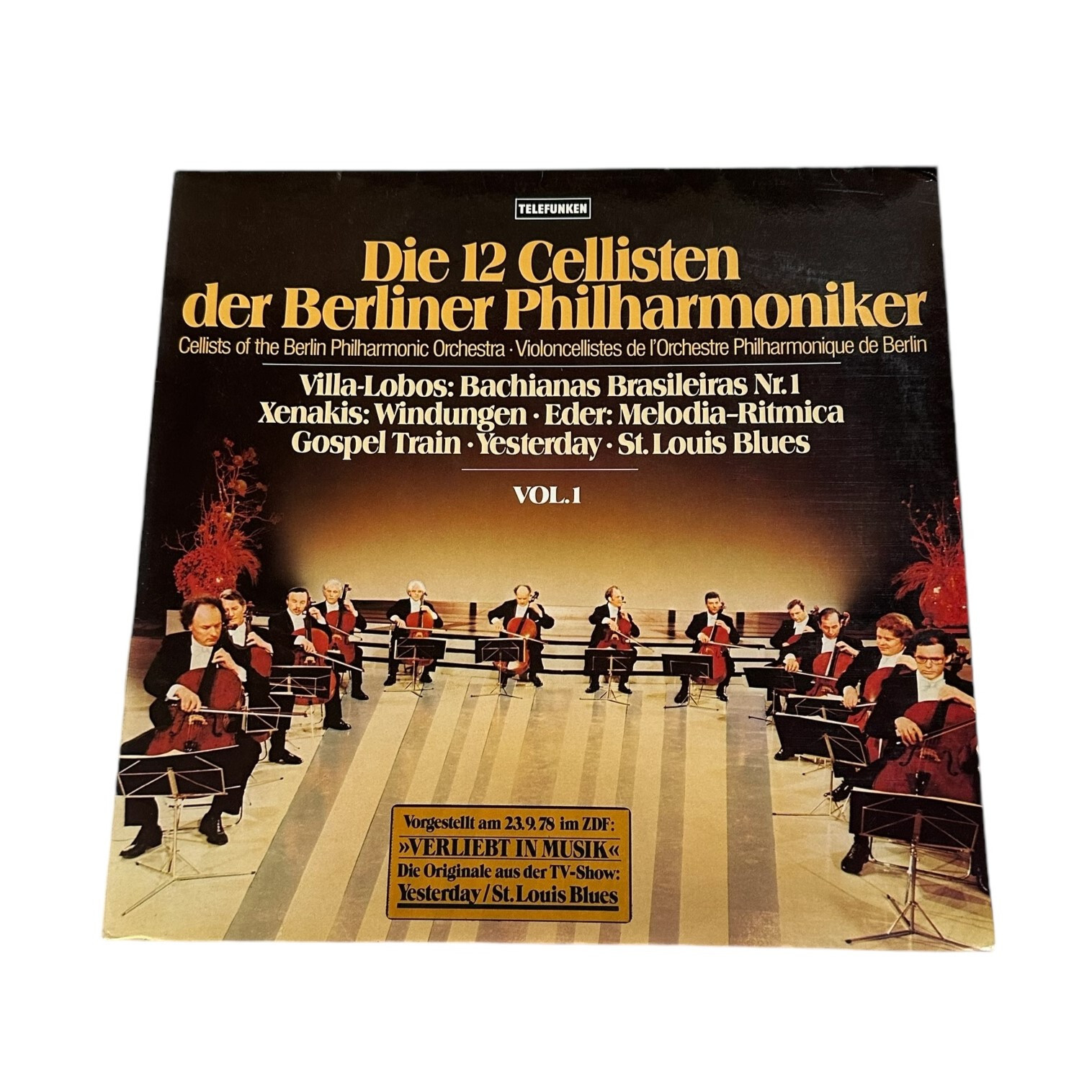 Die 12 Cellisten Der Berliner Philharmoniker Vol. 1 LP Vinyl