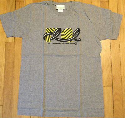 New Japan FLCL Fooly Cooly t shirt M anime Gainax gray manga vintage 1999 