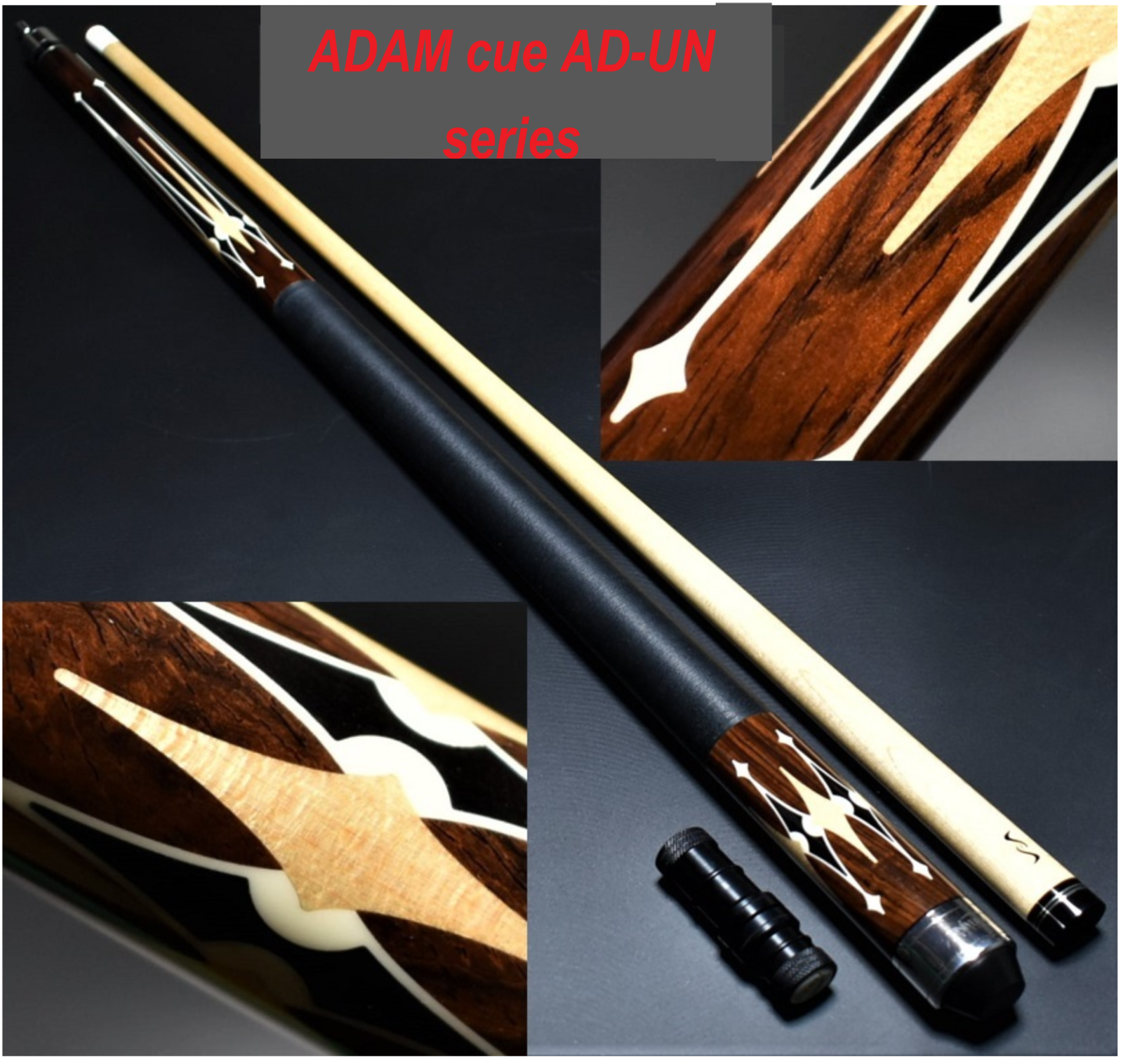 ビリヤード Adam CUE ADAM cue AD-UN series universal 8-split high-tech shaft With
