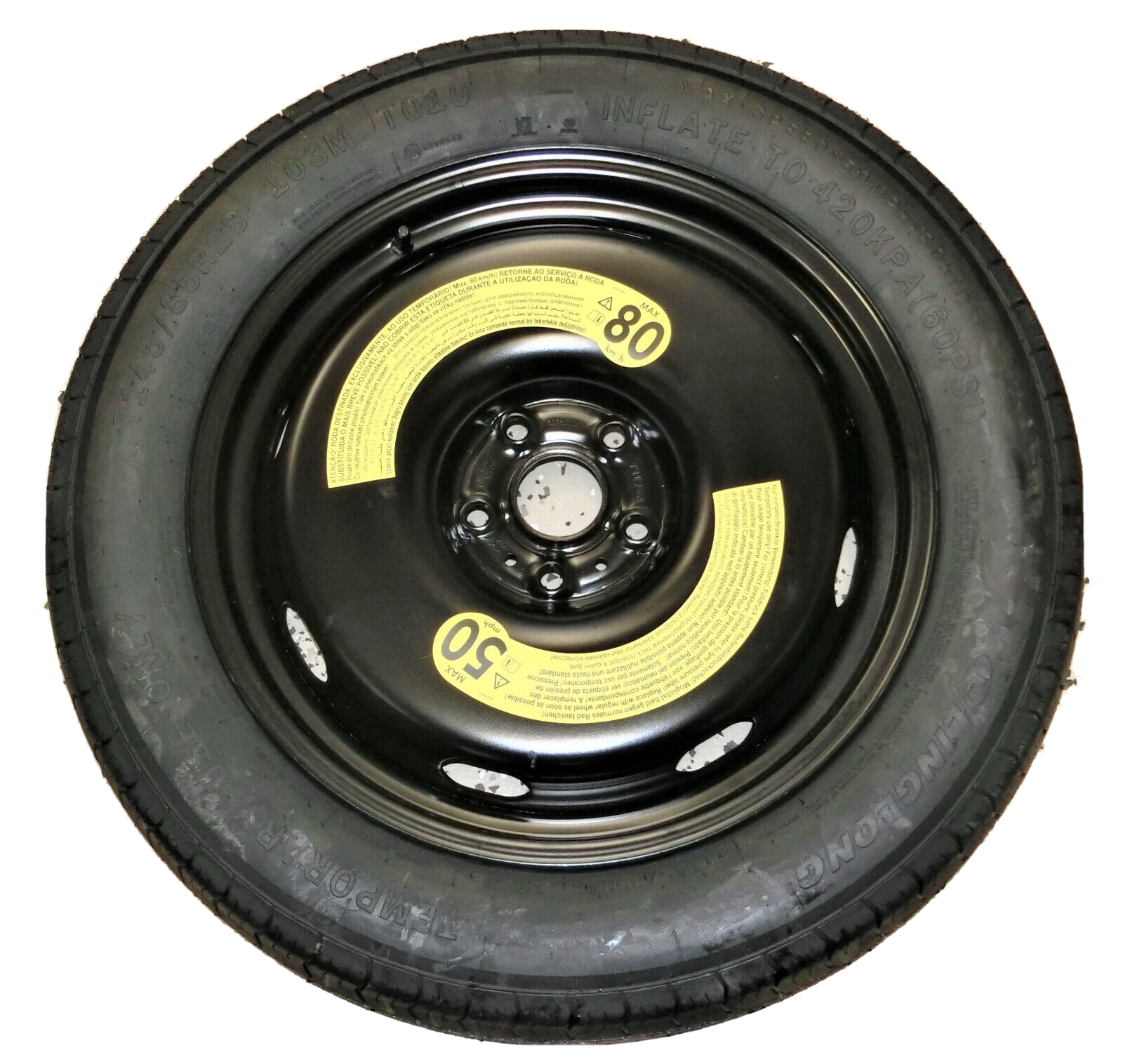 2019-23 AUDI Q3 OEM LINGLONG T145/85R18 SPARE TIRE UNUSED