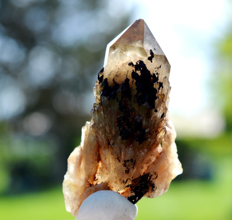 Quartz Var. Citrine 47 Grammes - Quartz Occurrence, Luena, Haut-Lomami, Dr Congo